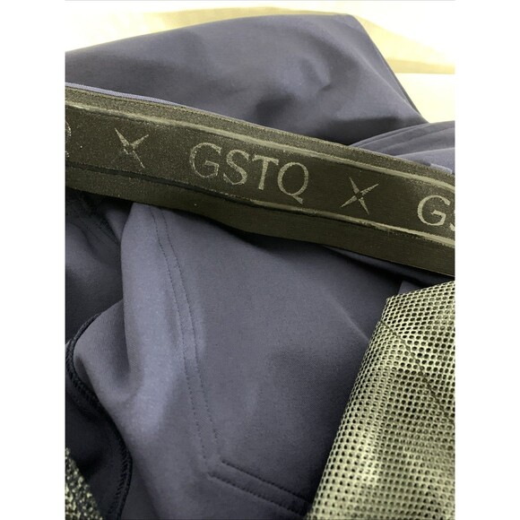 GSTQ Mens Navy 5 Pocket Performance Golf Pants Waist 40x34 NWT - Picture 6 of 7